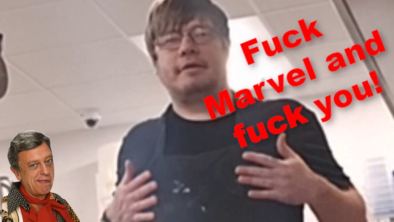 Co-worker "Scott" was REALLY pawpered up today! Spergs out over marvel vs. DC