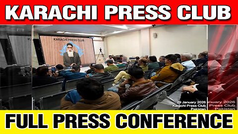 Live : 02-02-26 | Full Press Conference - Karachi Press Club | Current Affairs | Politics Punjab Tv