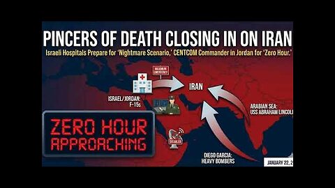 Prepare for Nightmare Scenario : Israel Warns Hospitals, Trump Says BIG Flotilla Headed Toward Iran