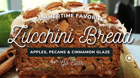 Spiced Apple Zucchini Bread | A Cozy Fall Treat!