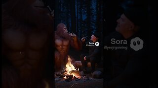 Chillin w/ Squatch! #ai #shorts #short #funny #comedy