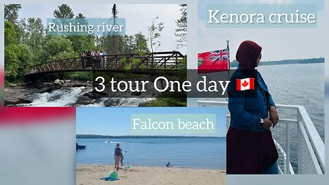 ⭕️One day tour from Winnipeg and three beautiful places in Ontario.