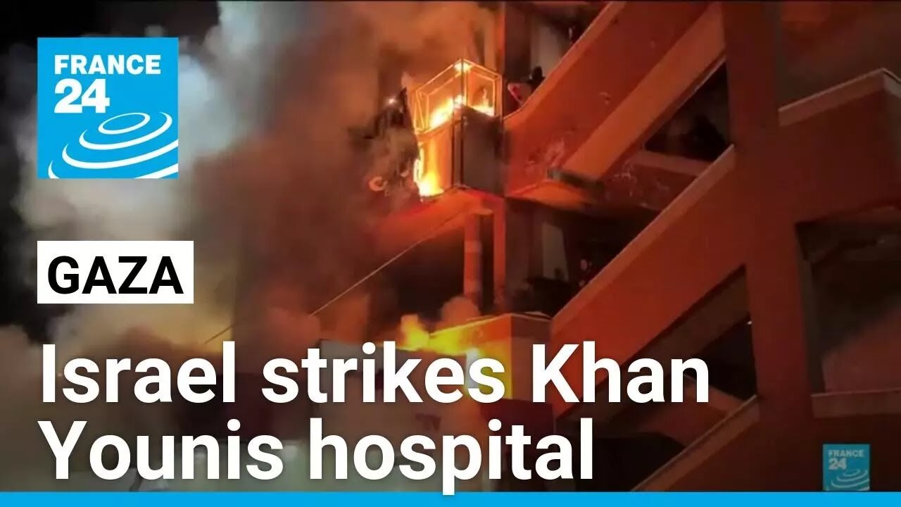 Israel strikes hospital, presses ground offensive in Gaza