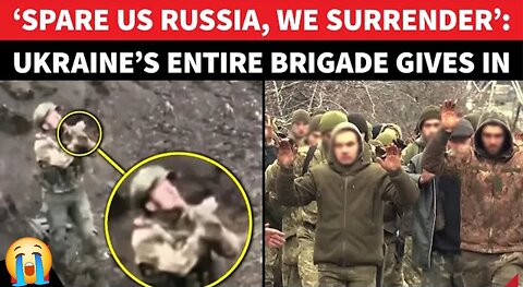 ‘Complete Surrender’: Ukraine’s Special Force Unit Lays Down Arms Near Krasnoarmeysk | Watch