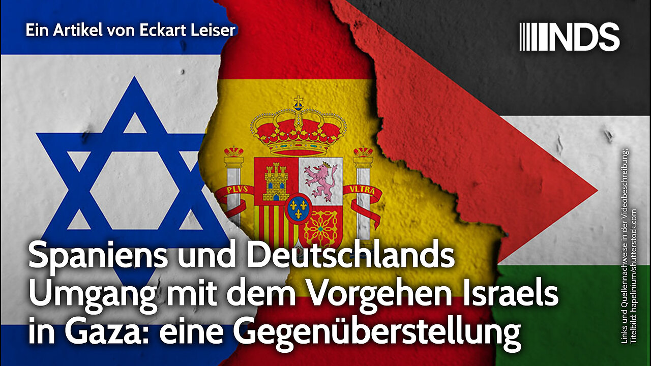 Spaniens und Deutschlands Umgang mit dem Vorgehen Israels in Gaza: eine Gegenüberstellung | NDS