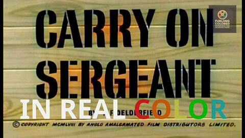 🎬 Carry On Sergeant (1958) — IN REAL COLOR — FULL MOVIE