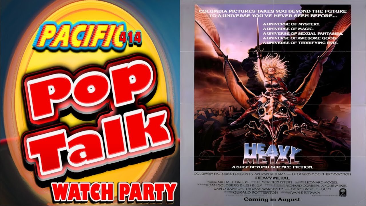 Pacific414 Pop Talk Watch Party of the 1981 Cult Classic: Heavy Metal