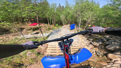 River Gap and Bridge Punch Fort William World Cup Track Grade Orange Extreme