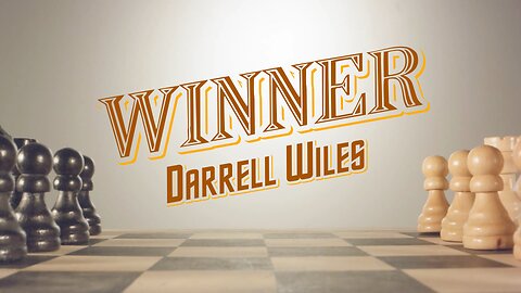 Winner (Original Demo Version) LYRIC VIDEO - Darrell Wiles