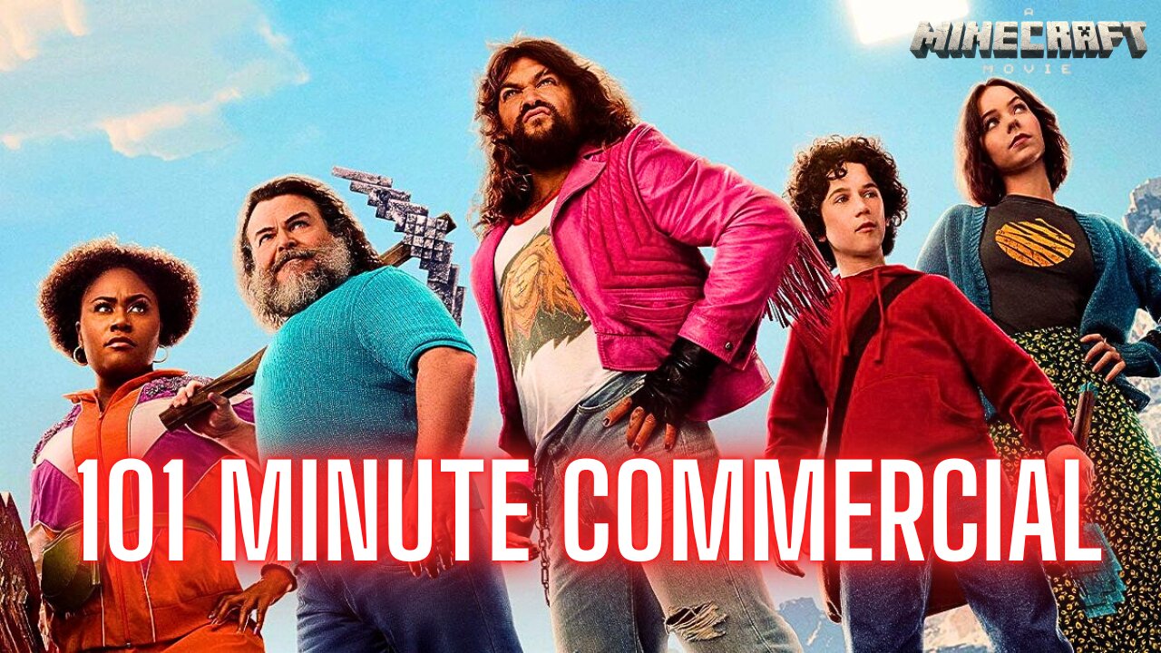 Minecraft - This is a COMMERCIAL, Not a Movie