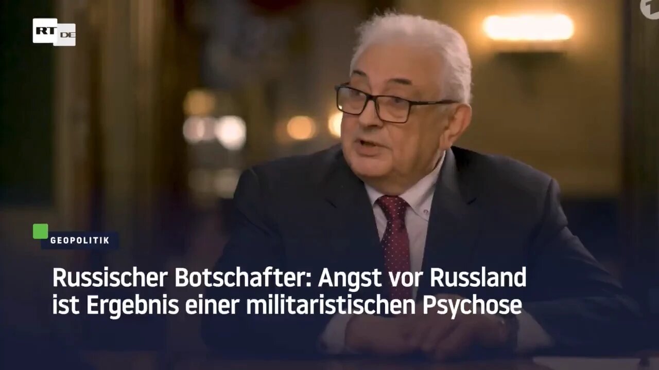 Russischer Botschafter im BRD-Staatsfunk