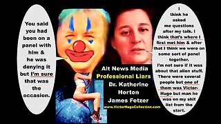 Doctor Katherine Horton Jim Fetzer Double Down On Lie That Dr Horton Spoke With Victor Hugo On Panel