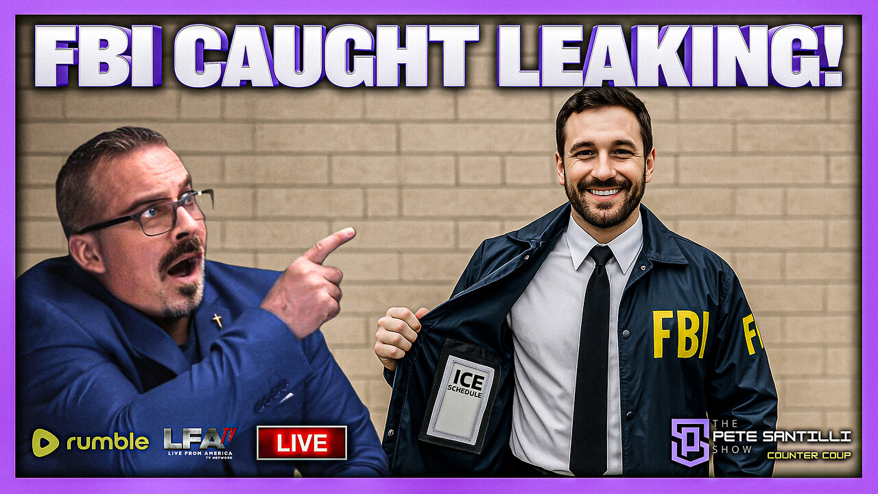 Border czar Tom Homan accuses FBI of leaking information about ICE raids: ‘Lives at risk’ | COUNTER COUP WITH PETE SANTILLI 12.12.25 5PM