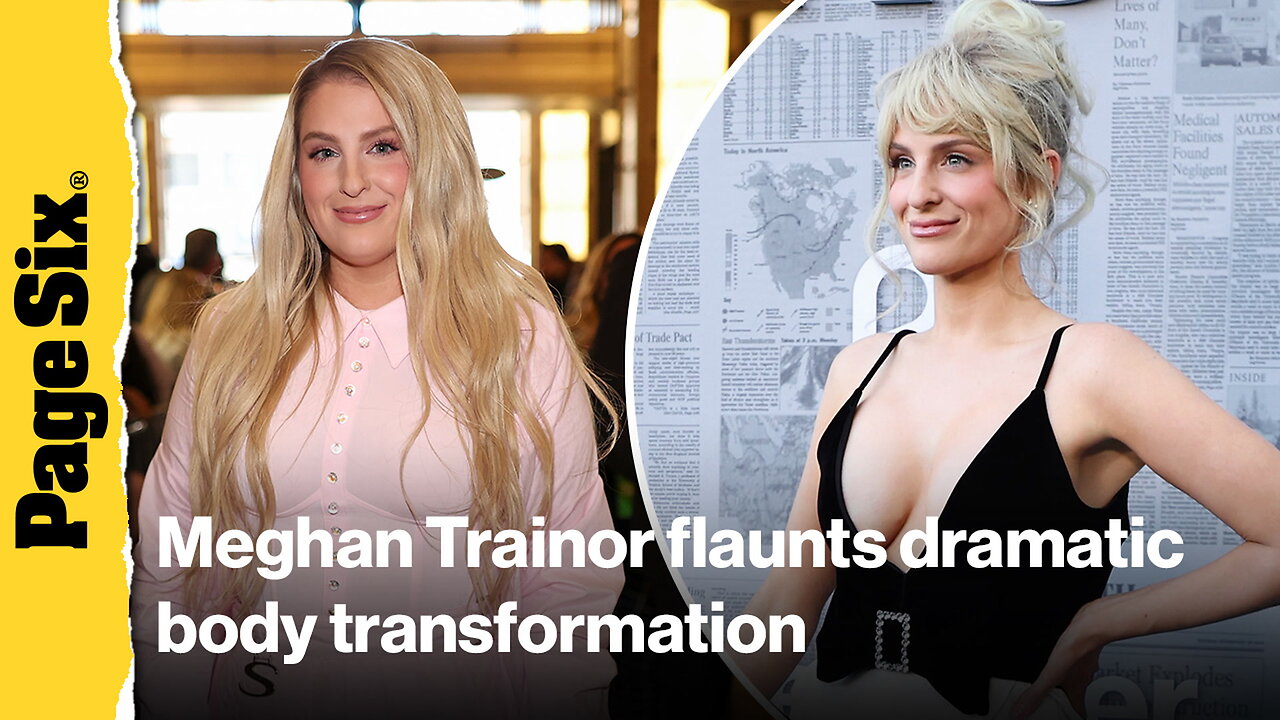 Meghan Trainor flaunts dramatic body transformation after weight-loss, breast augmentation