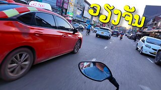 ASMR Vientiane Laos Motorcycle Drive – Relax and Ride! 🇱🇦