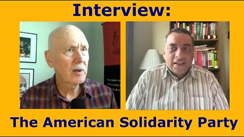 The American Solidarity Party: an interview with Desmond Silveira