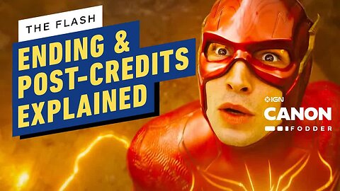 Here’s How Time Travel Works in The Flash - Ending & Mid-Credits Scene Explained _ DCEU Canon Fodder