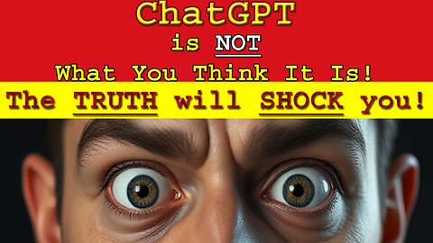 🚨 WATCH! ChatGPT is NOT what you think it is. The Truth will SHOCK you! #chatgpt #ai #ainews