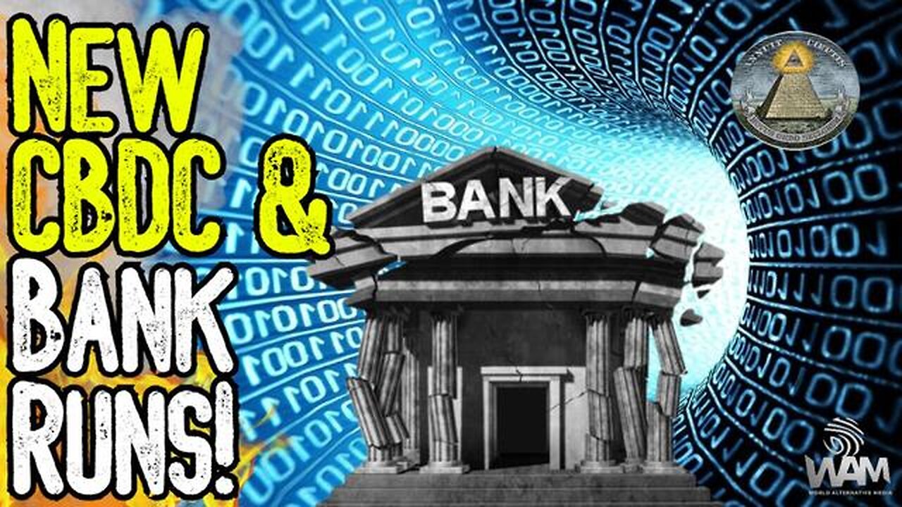 NEW CBDC & BANK RUNS! - Stablecoin Legislation Opens Door To Cashless Society!