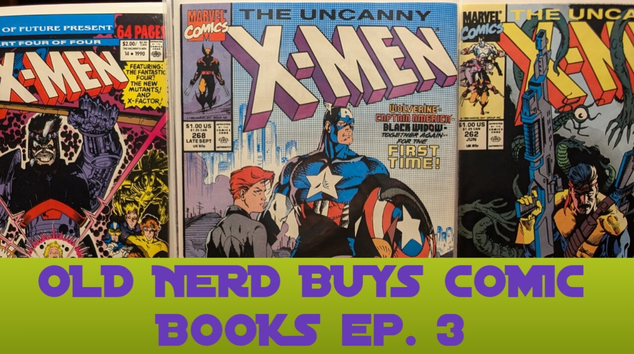 OLD NERD BUYS COMIC BOOKS ep. 3