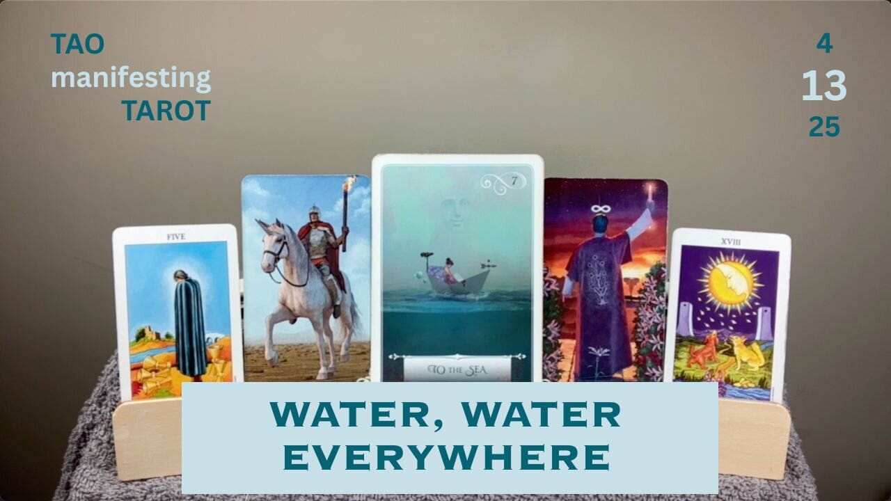 WATER, WATER EVERYWHERE