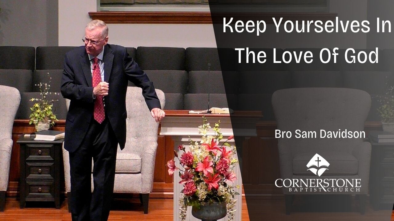 Keep Yourselves In The Love Of God--Sun PM--June 1, 2025