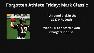 Forgotten Athlete Friday #193: Mark Vlasic