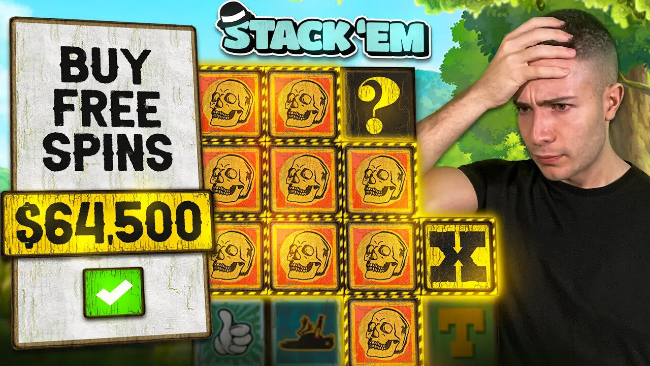 BUYING A $64.500 STACK'EM BONUS ❤️ HIGHROLL BONUS BUYS + SPINS