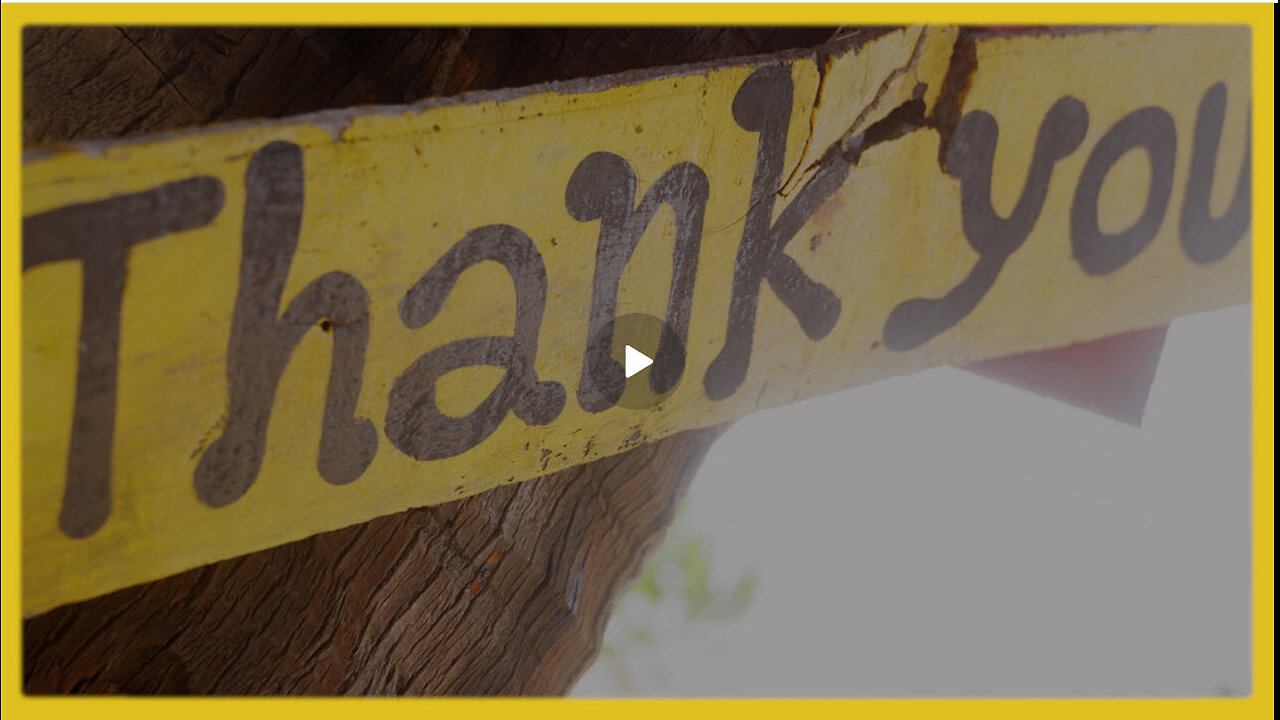 REESE REPORT -----Gratitude is a Super Power