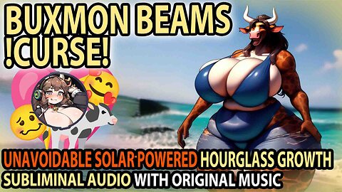 ☀️🐮 BUXOM BEAMS !CURSE! 🐮☀️ Sun-Powered Hourglass (breast/butt/thighs/hips) Expansion Subliminal💖🎶🐄