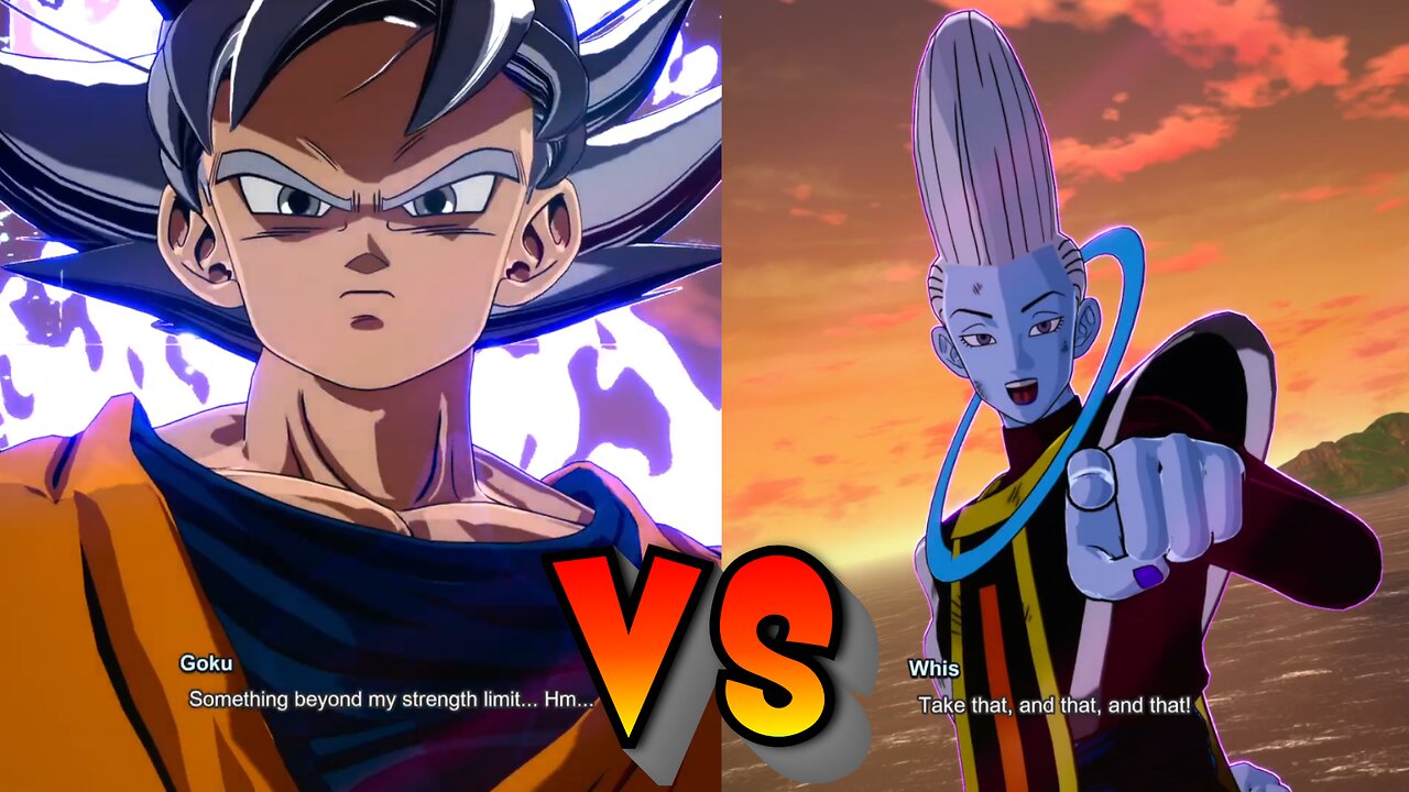 UI Goku VS Whis - Dragon Ball Sparking Zero