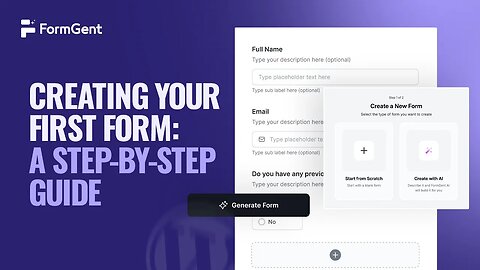 Creating Your First Form Guide (How It Works & Tips)