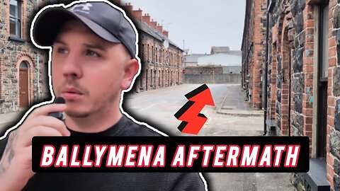 BALLYMENA TWO DAYS OF CIVIL UNREST - INTERVIEW WITH LOCAL MAN & MORE