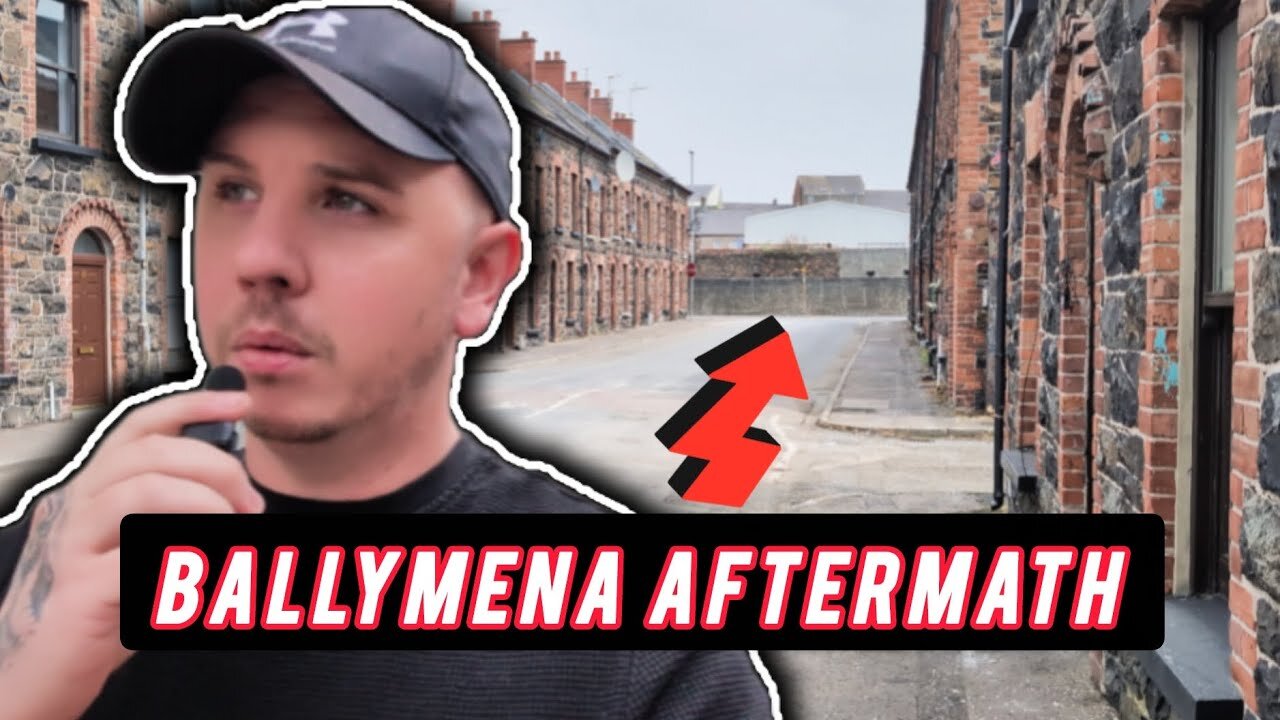 BALLYMENA TWO DAYS OF CIVIL UNREST - INTERVIEW WITH LOCAL MAN & MORE