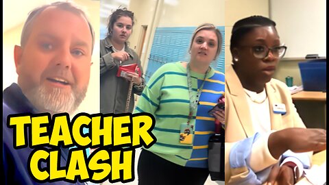 Teacher Mistakes Black Substitute for Student in Staff Bathroom!