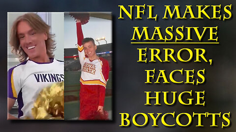NFL REFUSES to read the room, triples down on the woke agenda