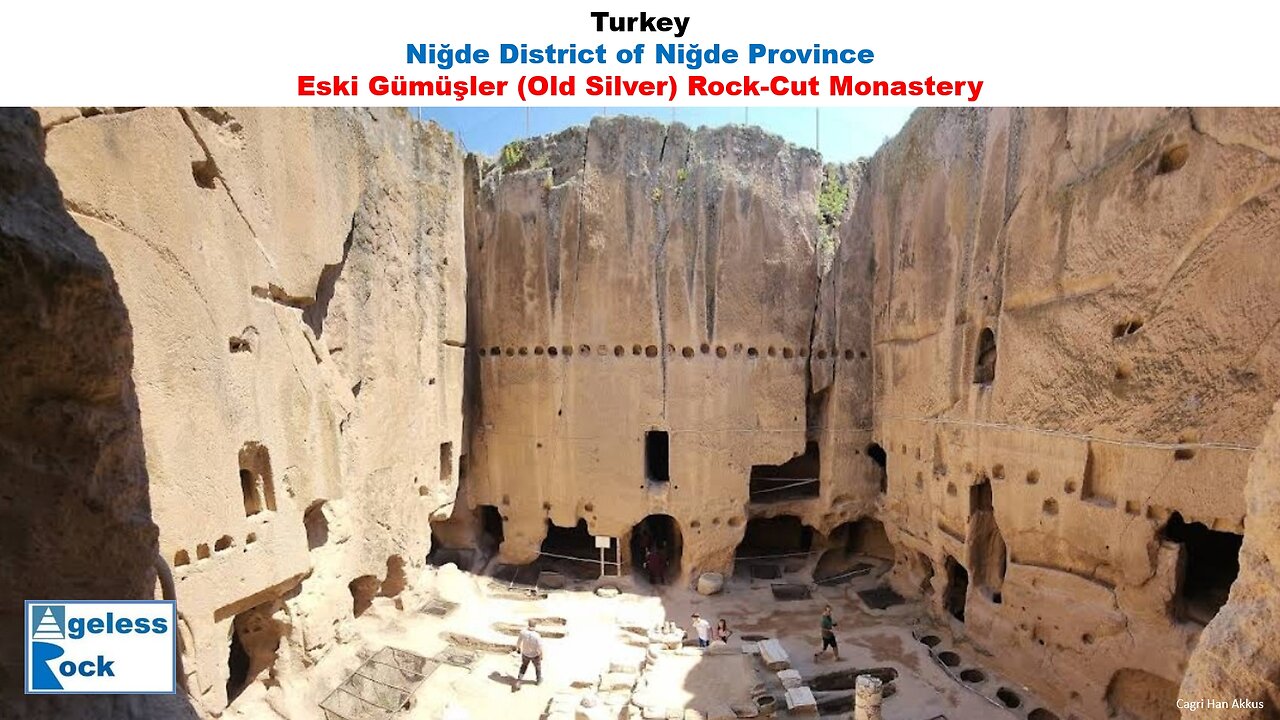 The Amazing Top-Down Rock Cut Monastery of Gumusler