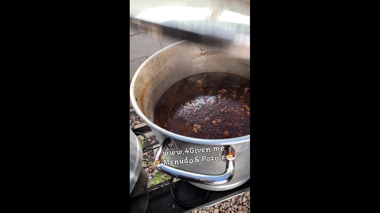 Enjoying Menudo & Pozole at a church in Casa Grande!
