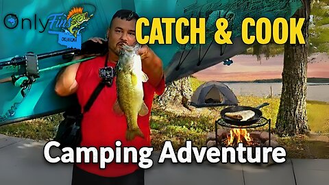 Catching Bass & Camping at Lake Thunderbird