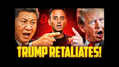 BREAKING! 🚨 Trump Retaliates With 104% Tariffs On China! [Crypto At Risk!] 
