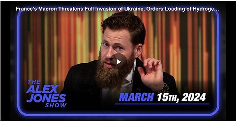 "Macron Threatens Ukraine Invasion in Fight Against Russia"