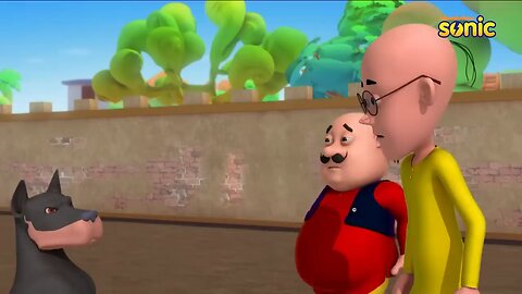 Dog training Center || Part -2 || Motu Patlu #sonic
