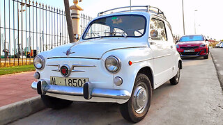 😍 SEAT 600 Classic – The Retro Car That Made History in Spain