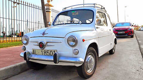 😍 SEAT 600 Classic – The Retro Car That Made History in Spain