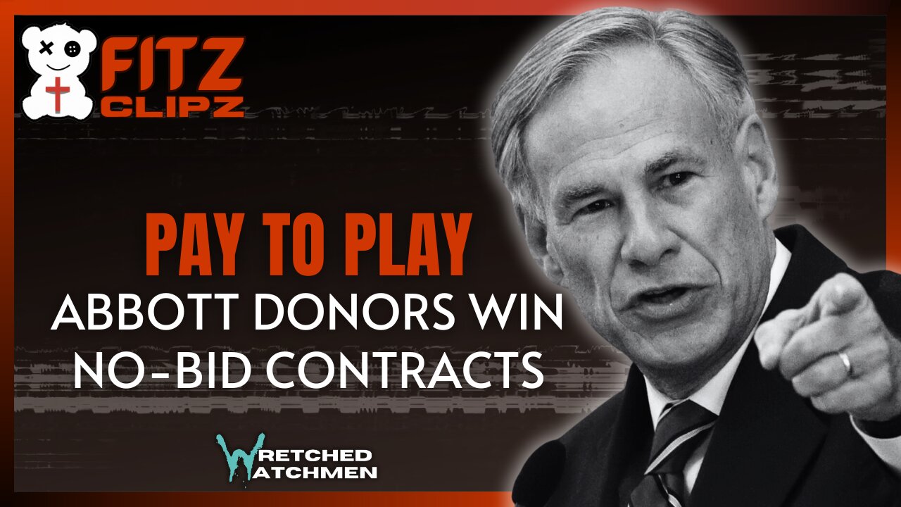 Pay To Play: Abbott Donors Win No-Bid Contracts