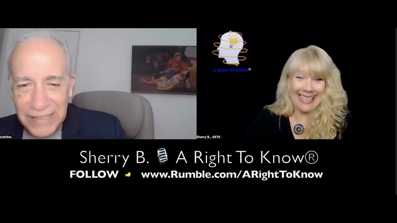 ARTK#289 Sherry B w/ Rick Hill Who 50+yrs Ago Beat Cancer! How? What they don’t want you to know!