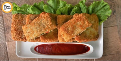 Crispy Vegetable Box patties Recipe By Food Fusion