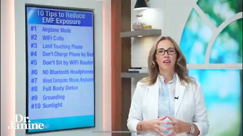 10 Tips to Drastically Reduce EMF Exposure by Dr. Janine