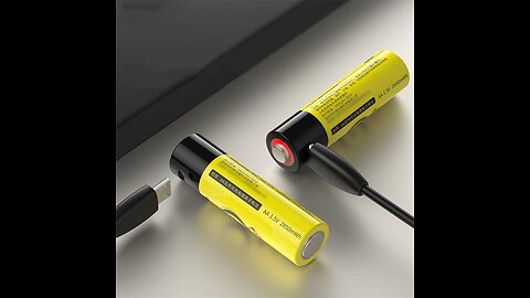 Rechargeable 1.5V 2850mWh AA Battery, for Household and Business