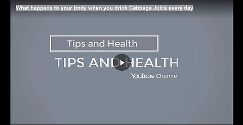 "Effects of Daily Cabbage Juice Consumption on Your Body"